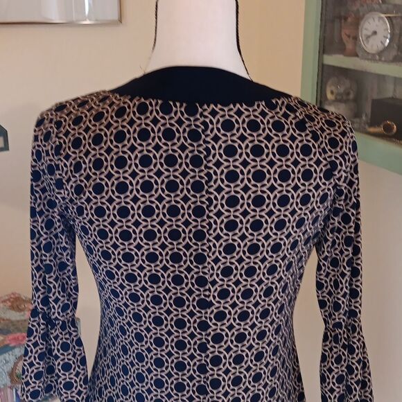 Enfocus Studio Windowpane Dress. Shift. Windowpane - Picture 6 of 10